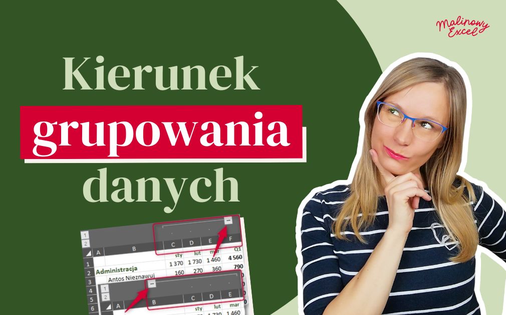 Kierunek grupowania danych