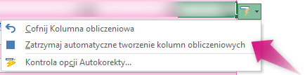 Autokopiowanie formuł w Tabeli Smart tag - 3 opcje