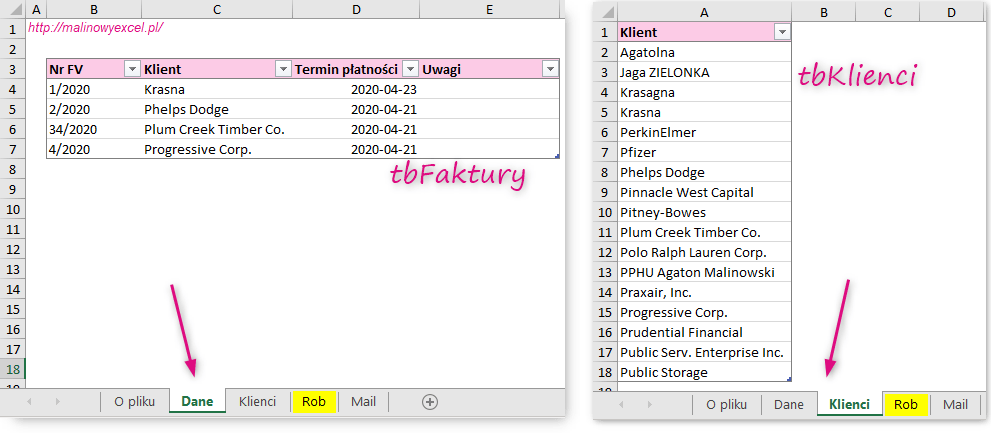 Przeszukiwalna lista formularz VBA-Formatka